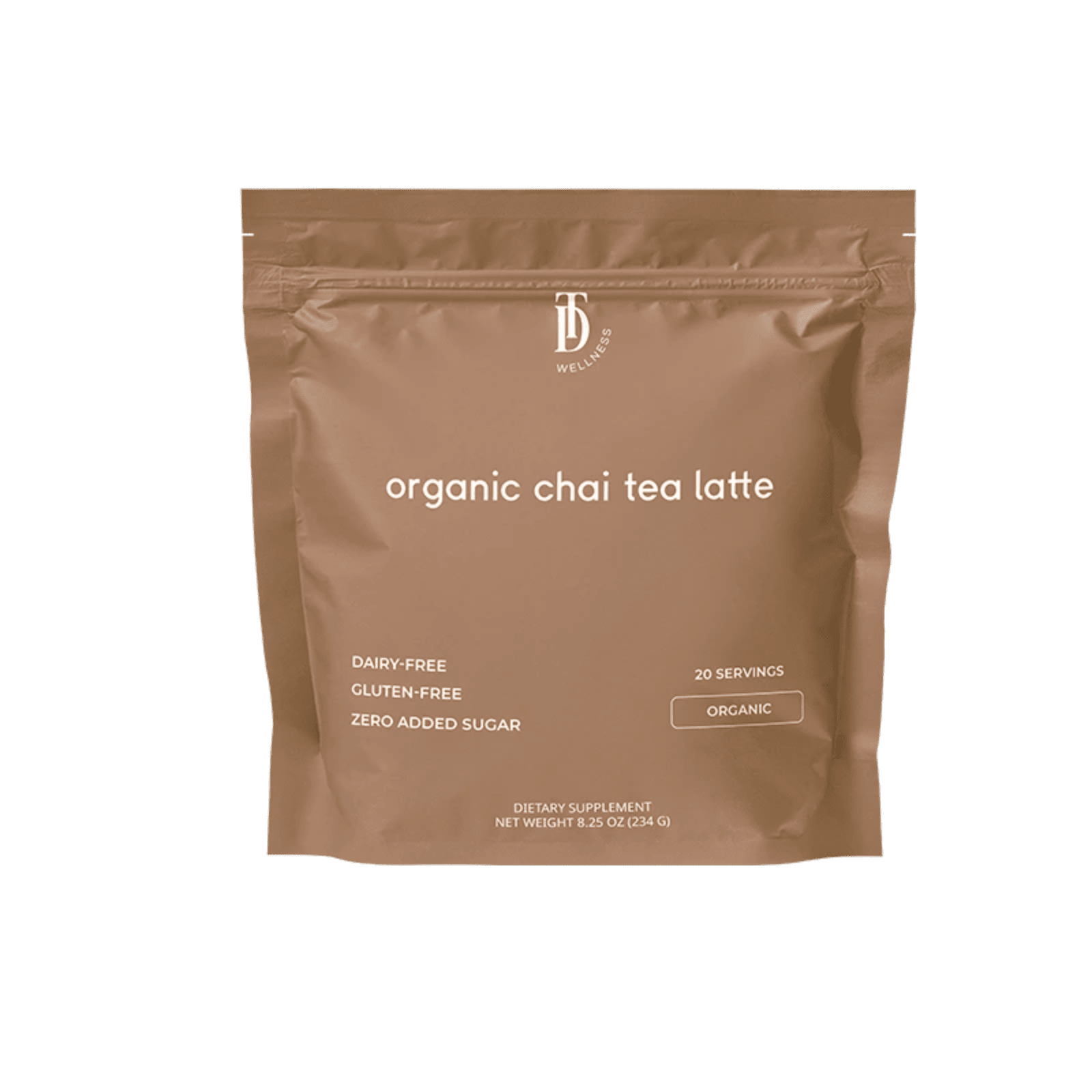 Organic Chai Tea Latte - Taylor Dukes Wellness – urban farm collection