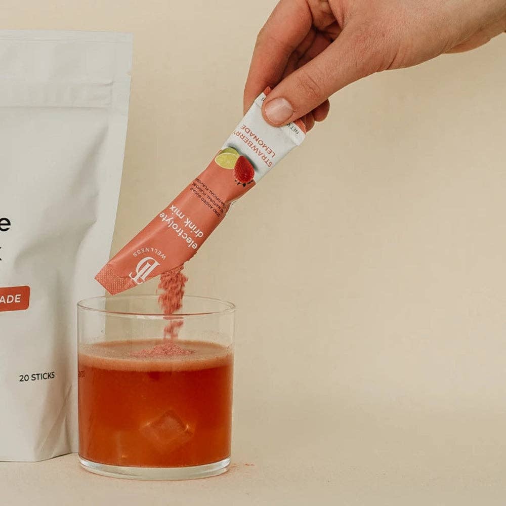Strawberry Lemonade Electrolyte Drink Mix - Taylor Dukes Wellness