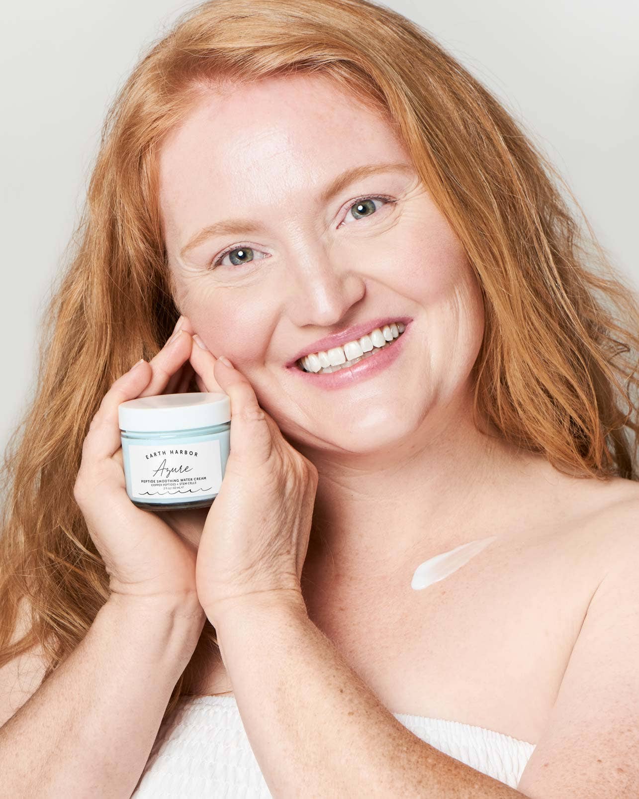 Earth Harbor Naturals | AZURE Peptide Smoothing Water Cream