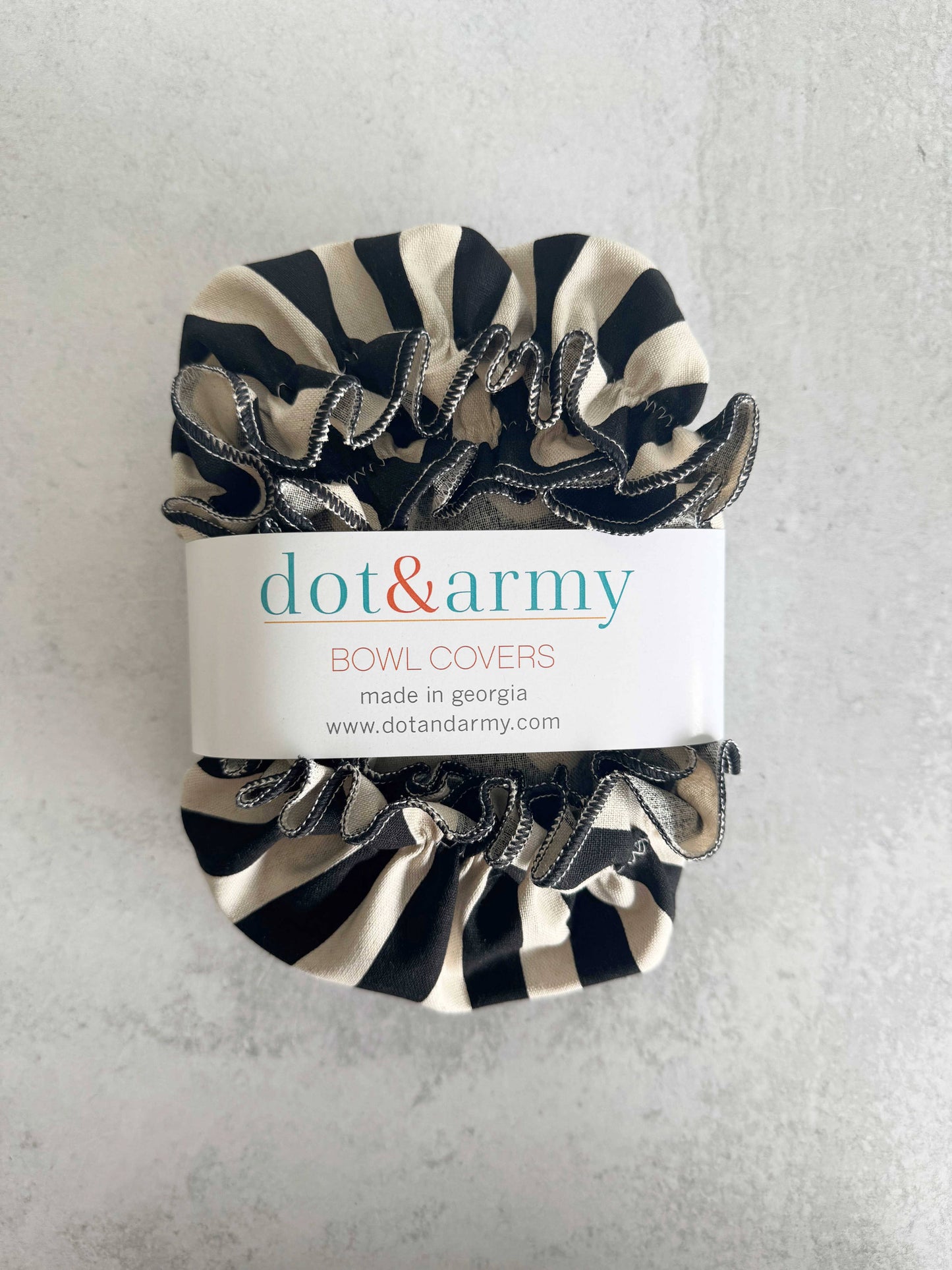 Dot and Army | Birds of a Feather Reusable Fabric Bowl Covers - set of three