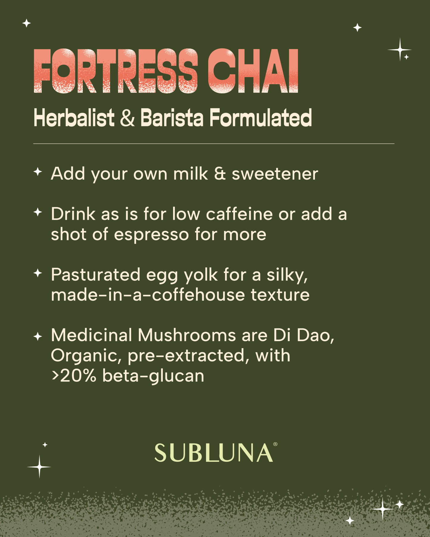 SubLuna | Fortress Chai
