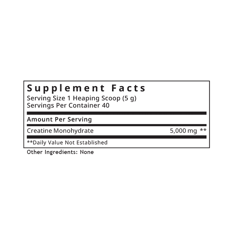 Creatine - Taylor Dukes Wellness