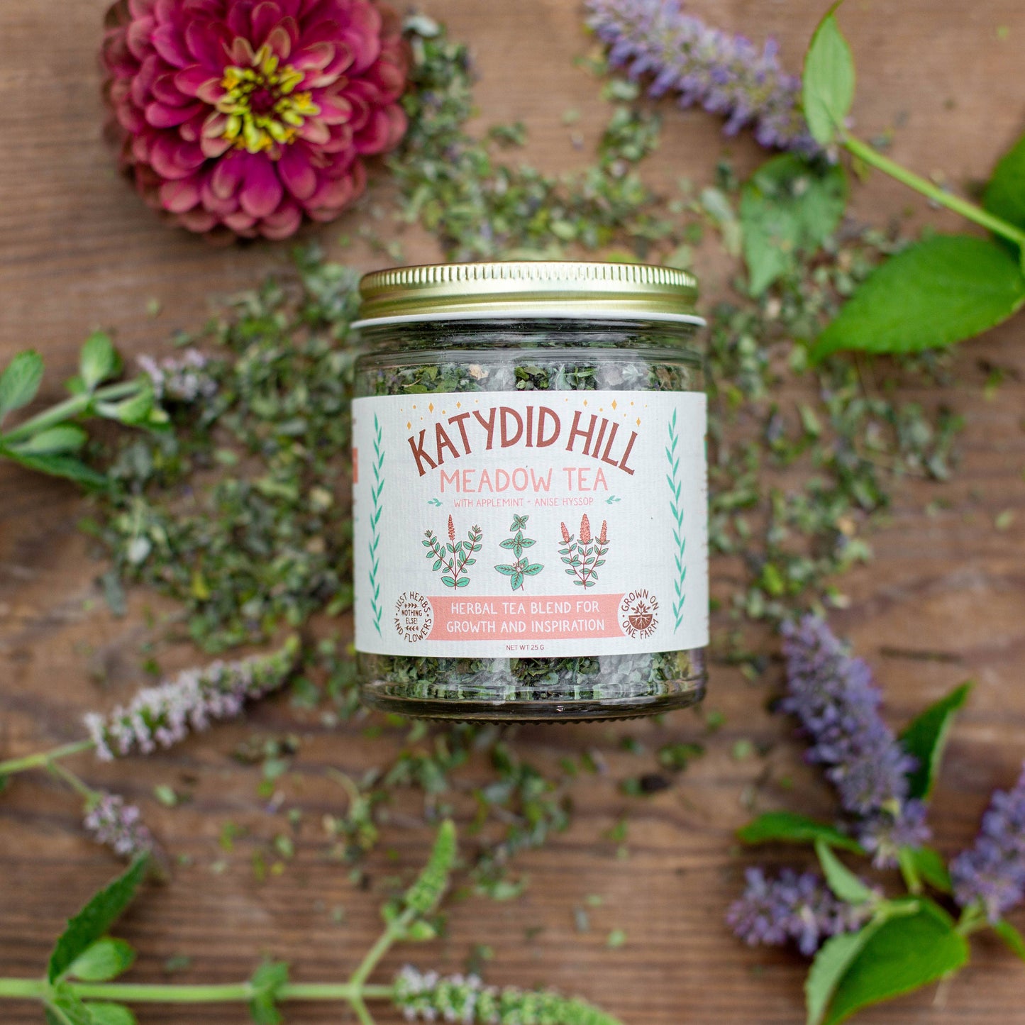 Katydid Hill Farm Meadow Tea - Herbal tea for Growth & Inspiration