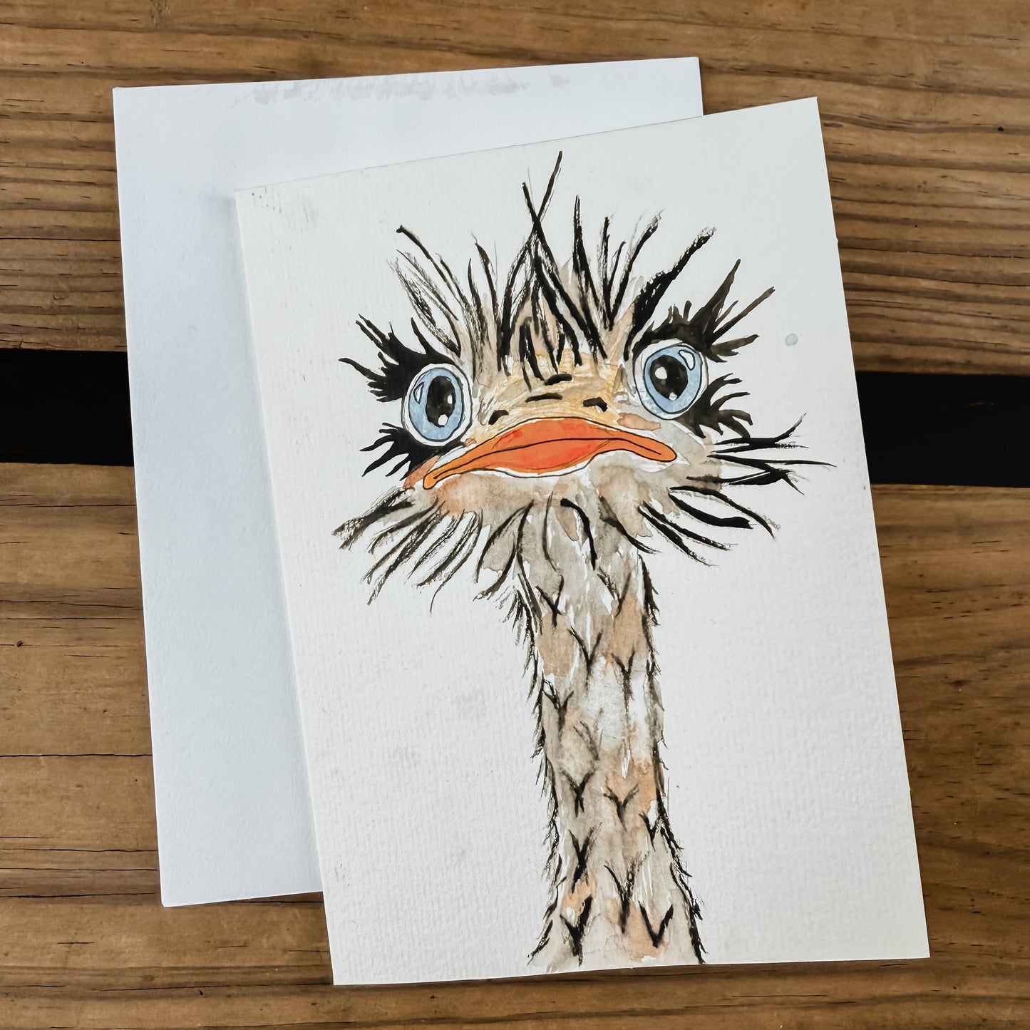 Emu Blank Greeting Card