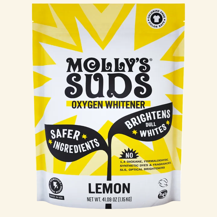 Molly's Suds Oxygen Whitener | Natural Bleach Alternative