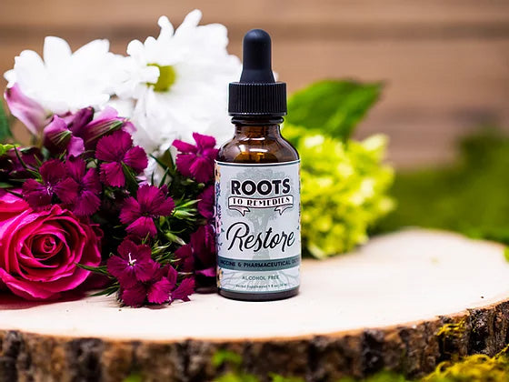 Roots to Remedies Restore: Vaccine & Pharmaceutical Detox Tincture