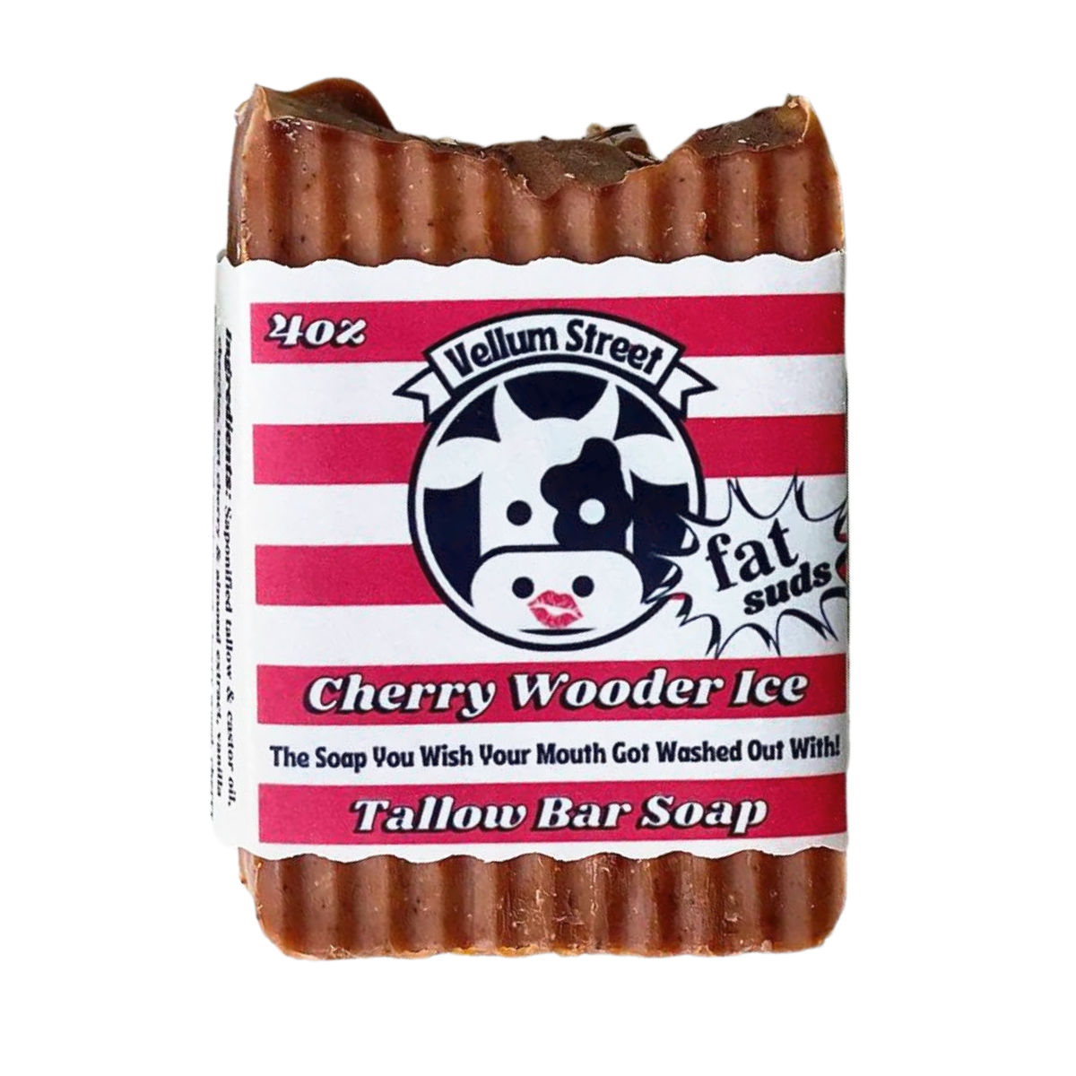 Vellum Street Cherry Wooder Ice Tallow Soap