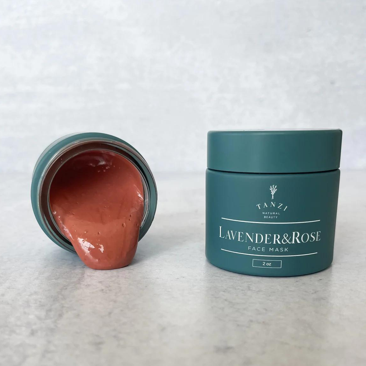 Tanzi Natural Beauty Lavender Rose Face Mask