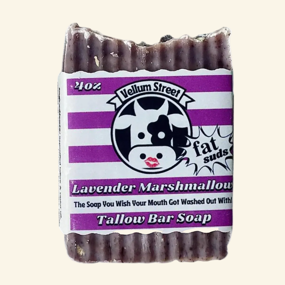 Vellum Street Lavender Marshmallow Tallow Soap