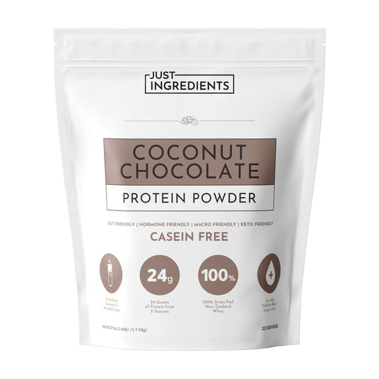 Just Ingredients | Coconut Chocolate Protein Powder