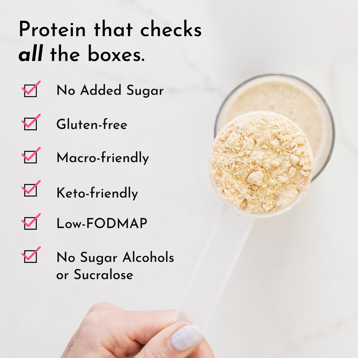 Just Ingredients | Snickerdoodle Protein Powder