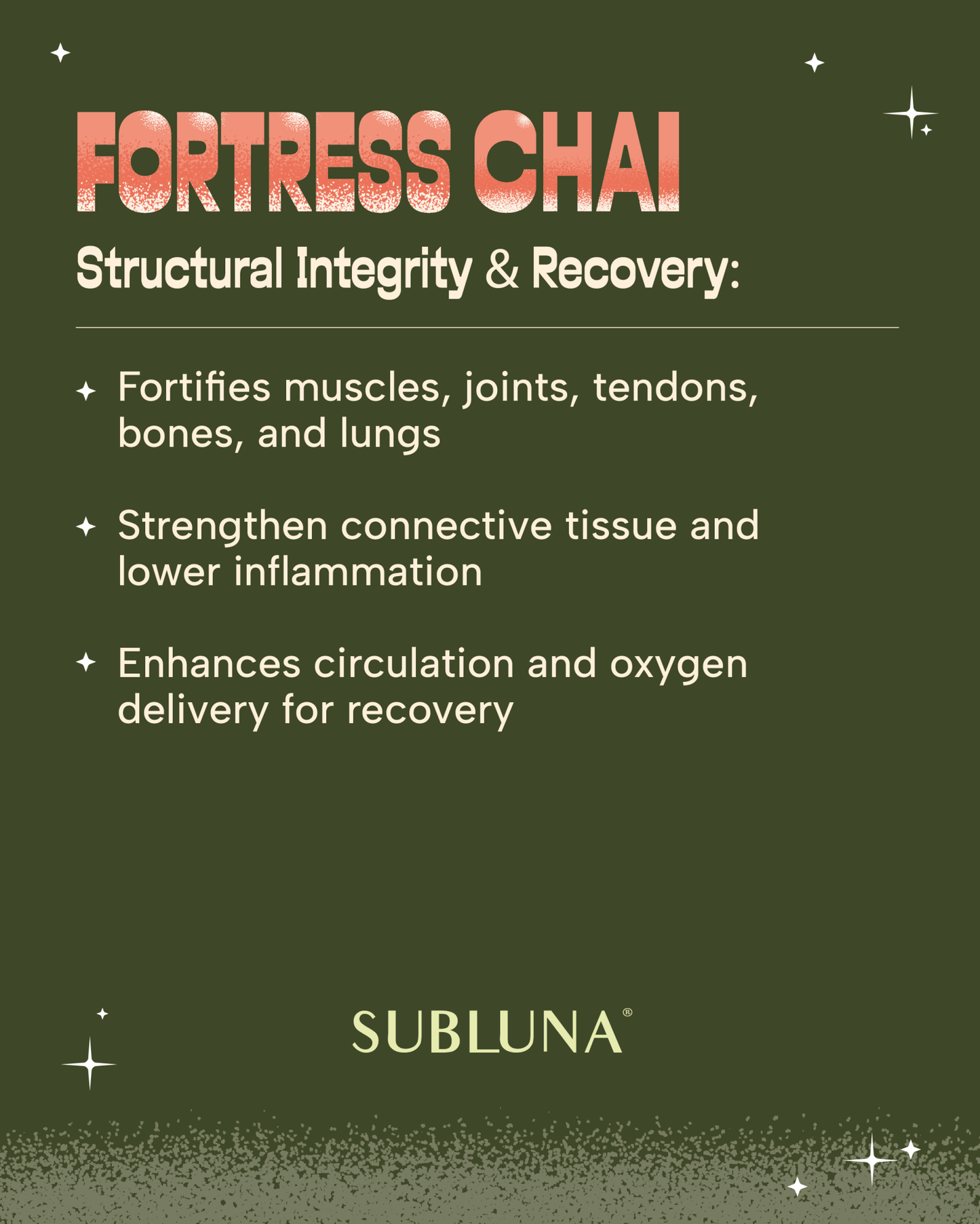 SubLuna | Fortress Chai