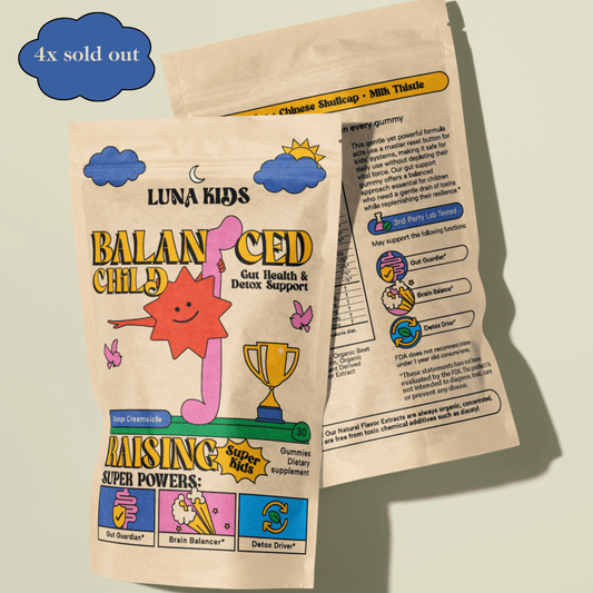 SubLuna | Balanced Child: Detox & Gut Gummy