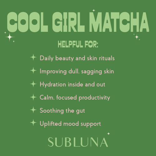 SubLuna | Cool Girl Matcha