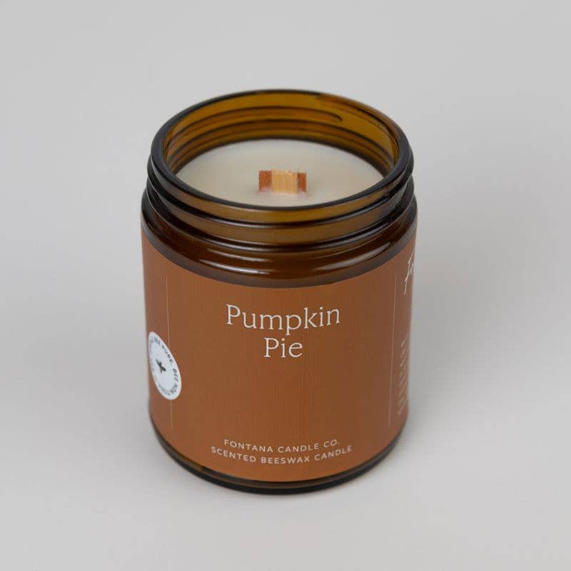 Fontana Candle Co | Pumpkin Pie Beeswax Candle