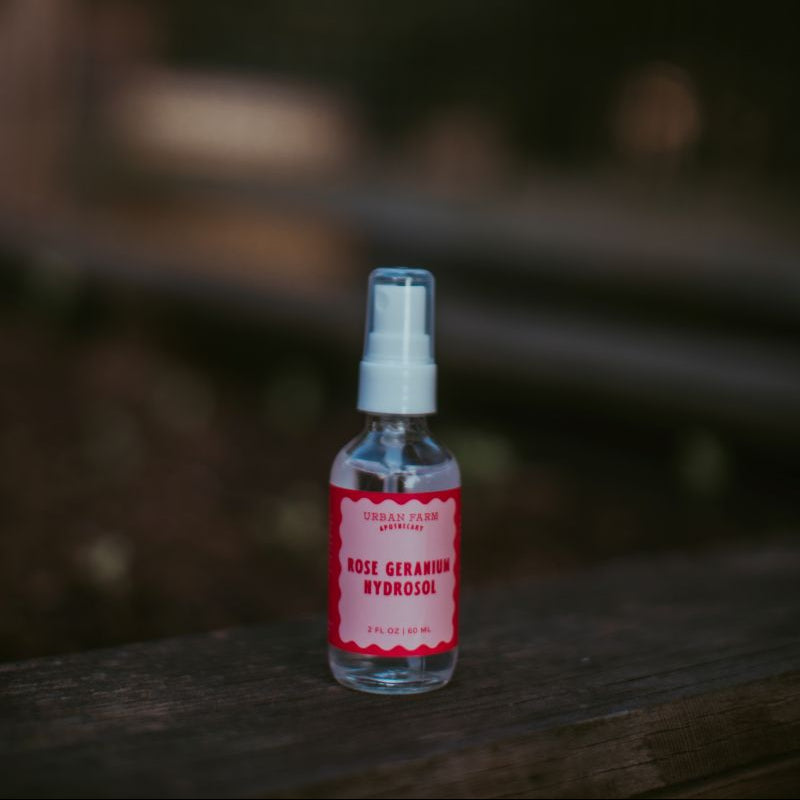 Rose Geranium Hydrosol - coming this week!