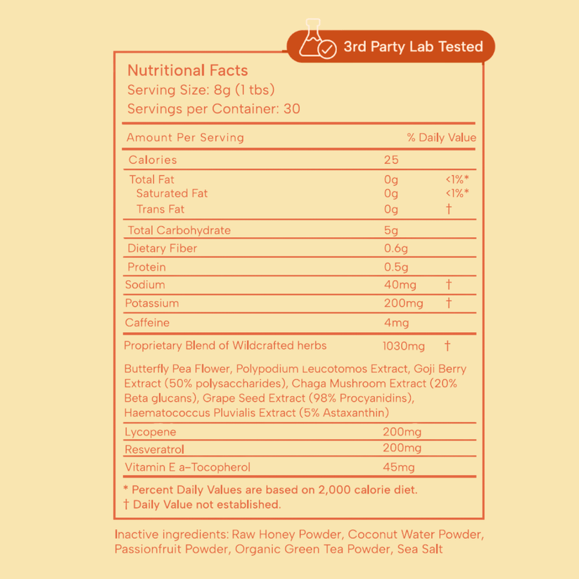 SubLuna | Sun Maiden Tea Powder