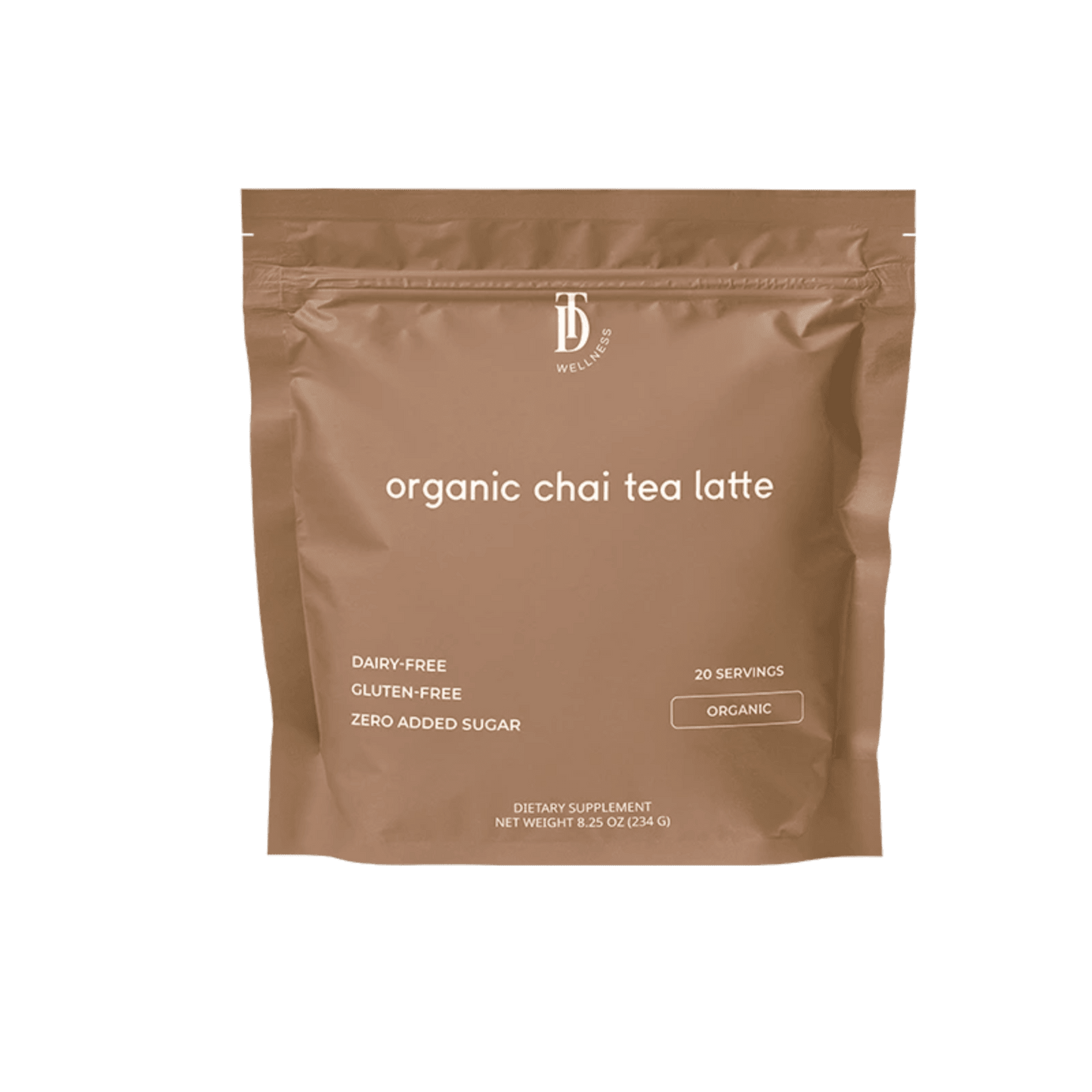 Organic Chai Tea Latte - Taylor Dukes Wellness