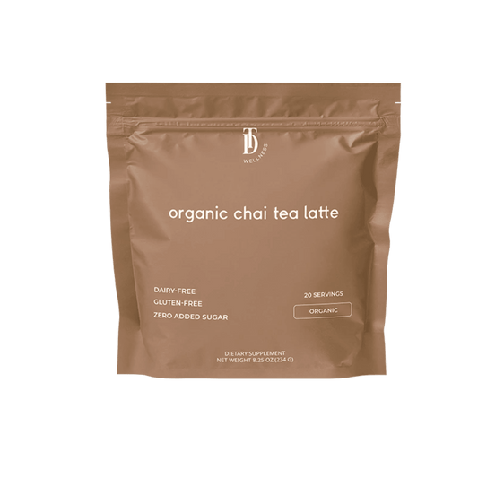 Organic Chai Tea Latte - Taylor Dukes Wellness