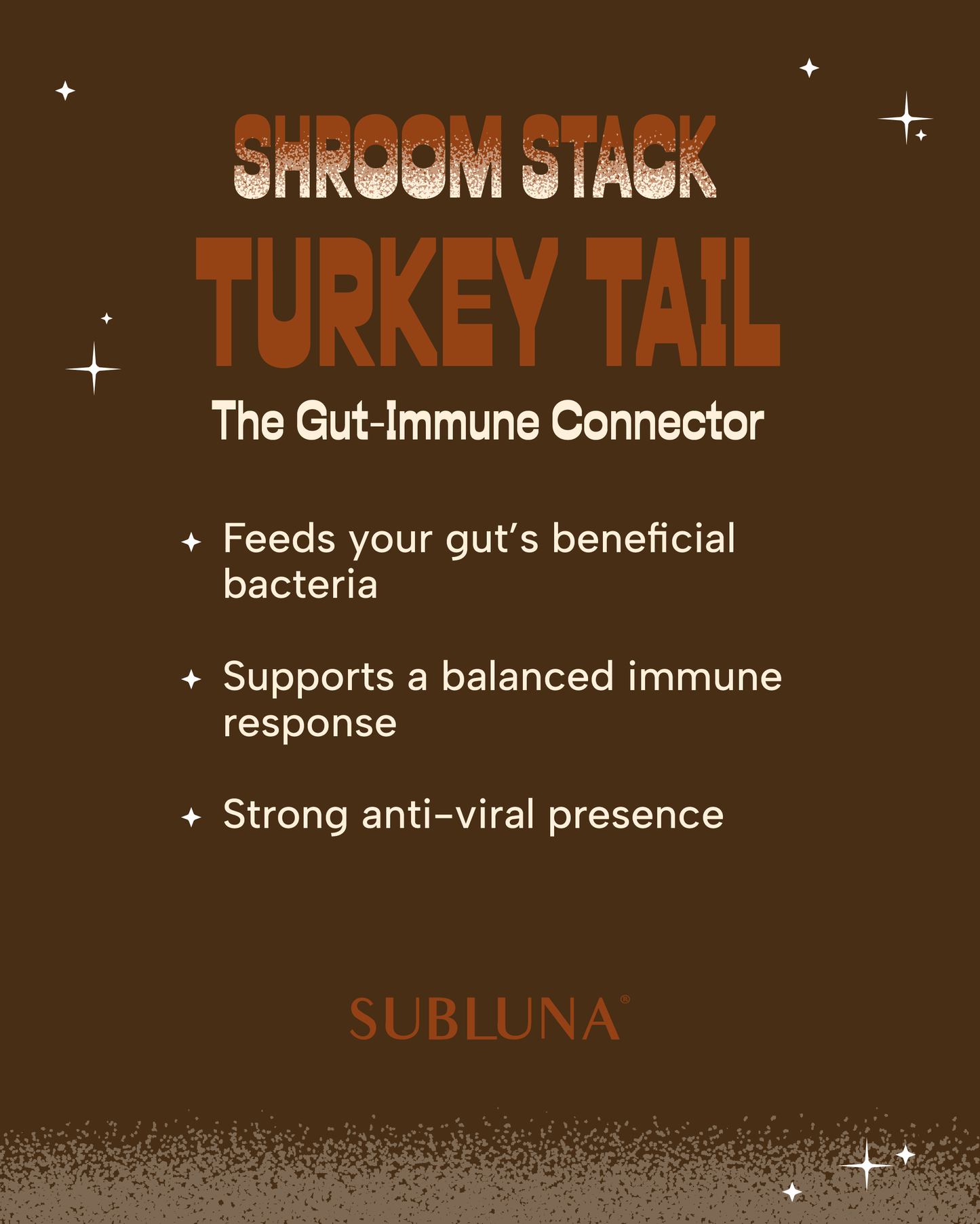 SubLuna | Shroom Stack: Medicinal Mushroom Gummies