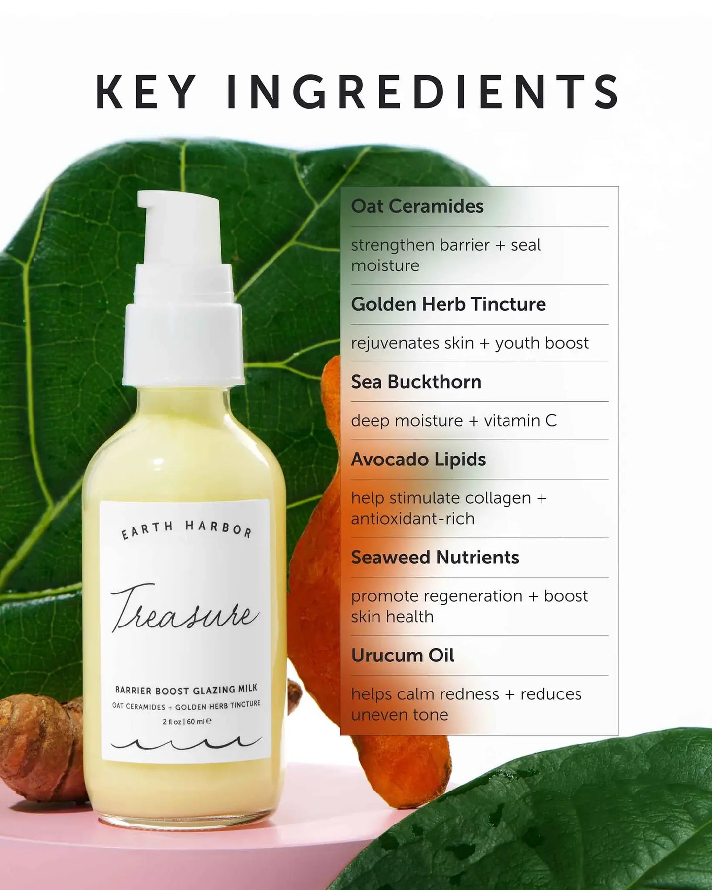 Earth Harbor Naturals | TREASURE Barrier Boost Glazing Milk