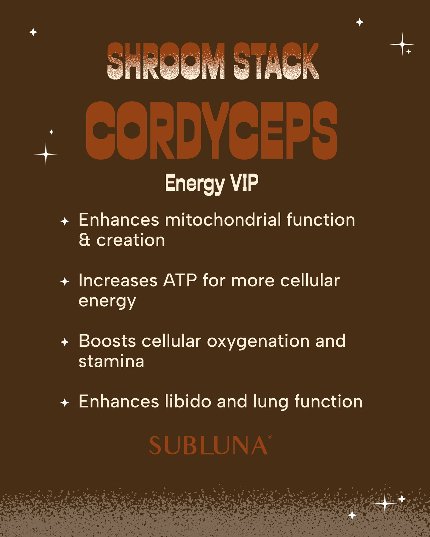 SubLuna | Shroom Stack: Medicinal Mushroom Gummies