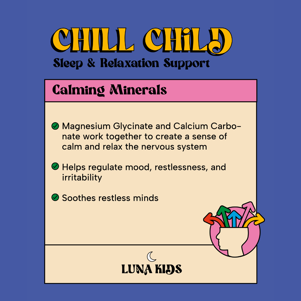 SubLuna | Chill Child: Calm + Sleep Gummy