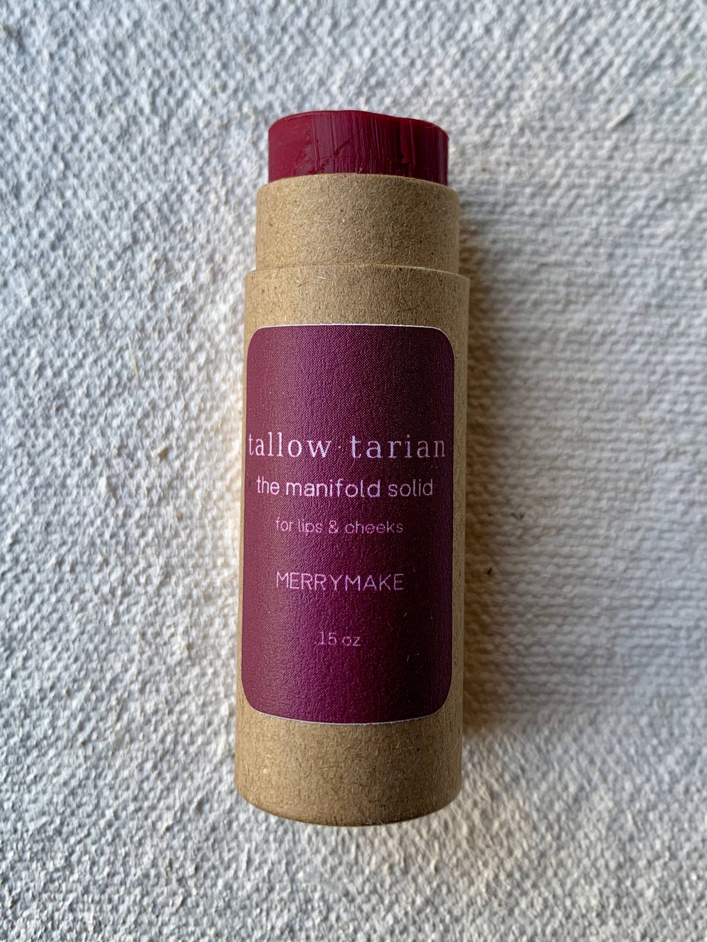 Tallowtarian | MANIFOLD LIP & CHEEK SOLID