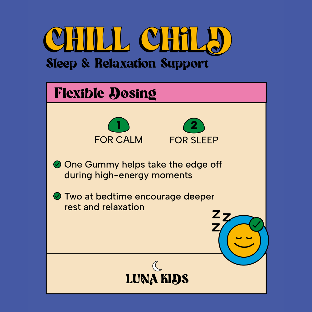SubLuna | Chill Child: Calm + Sleep Gummy