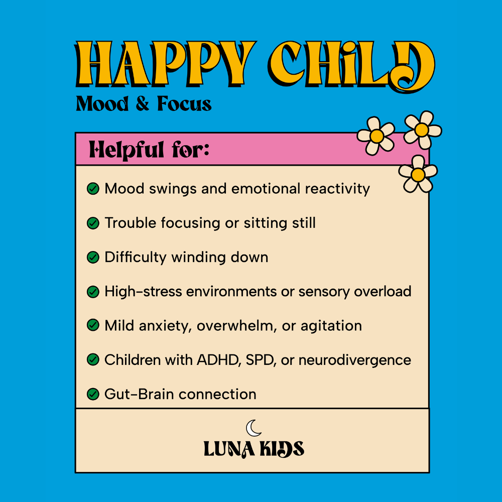 SubLuna | Happy Child: Mood & Brain Gummies