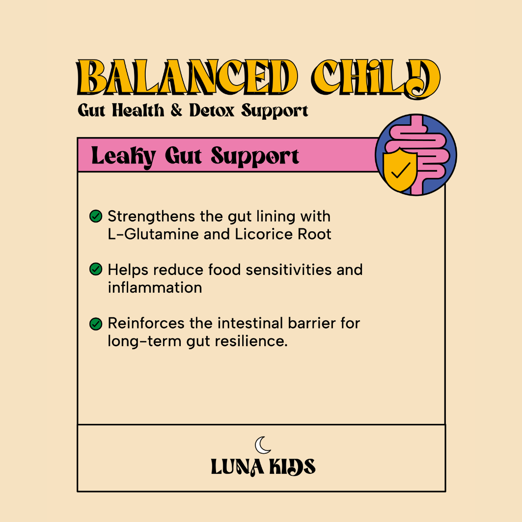 SubLuna | Balanced Child: Detox & Gut Gummy