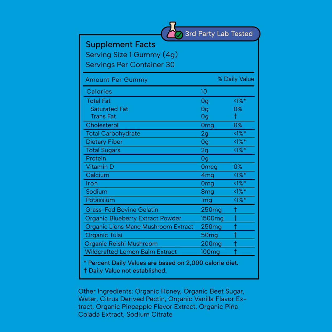 SubLuna | Happy Child: Mood & Brain Gummies