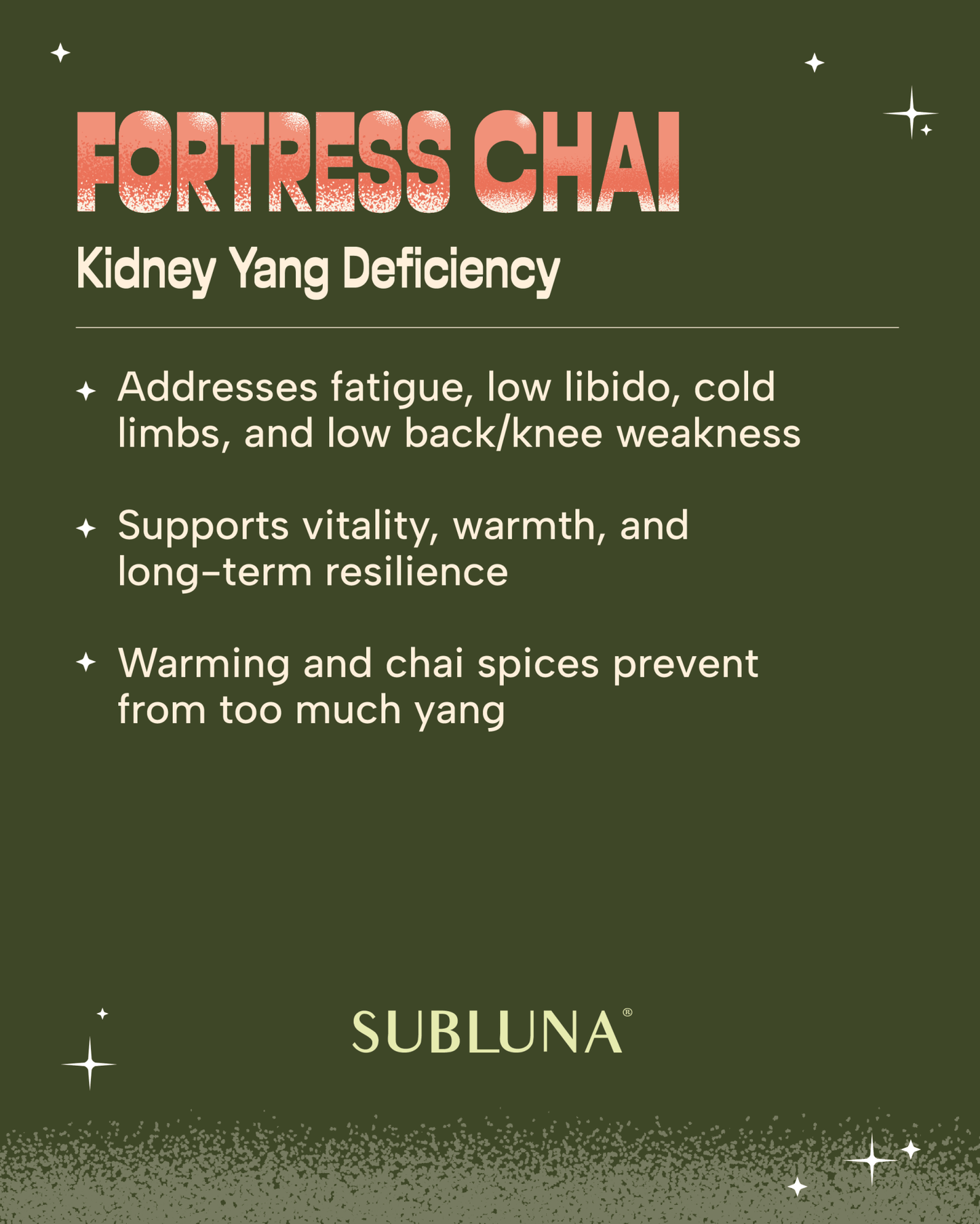 SubLuna | Fortress Chai