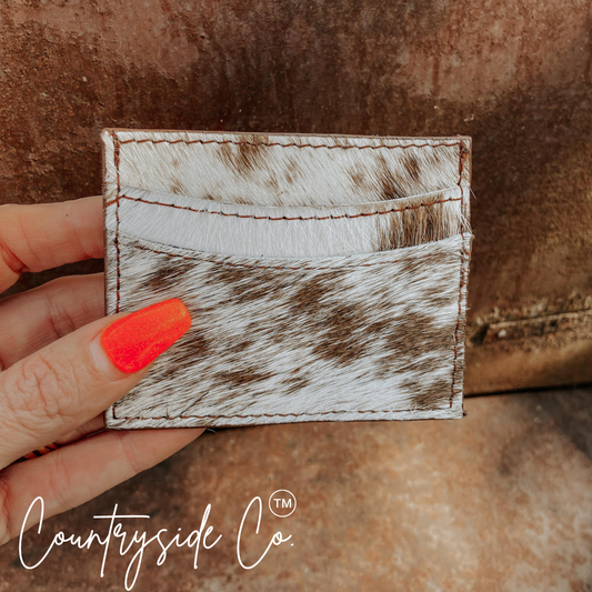 Cowhide Credit Card Holder