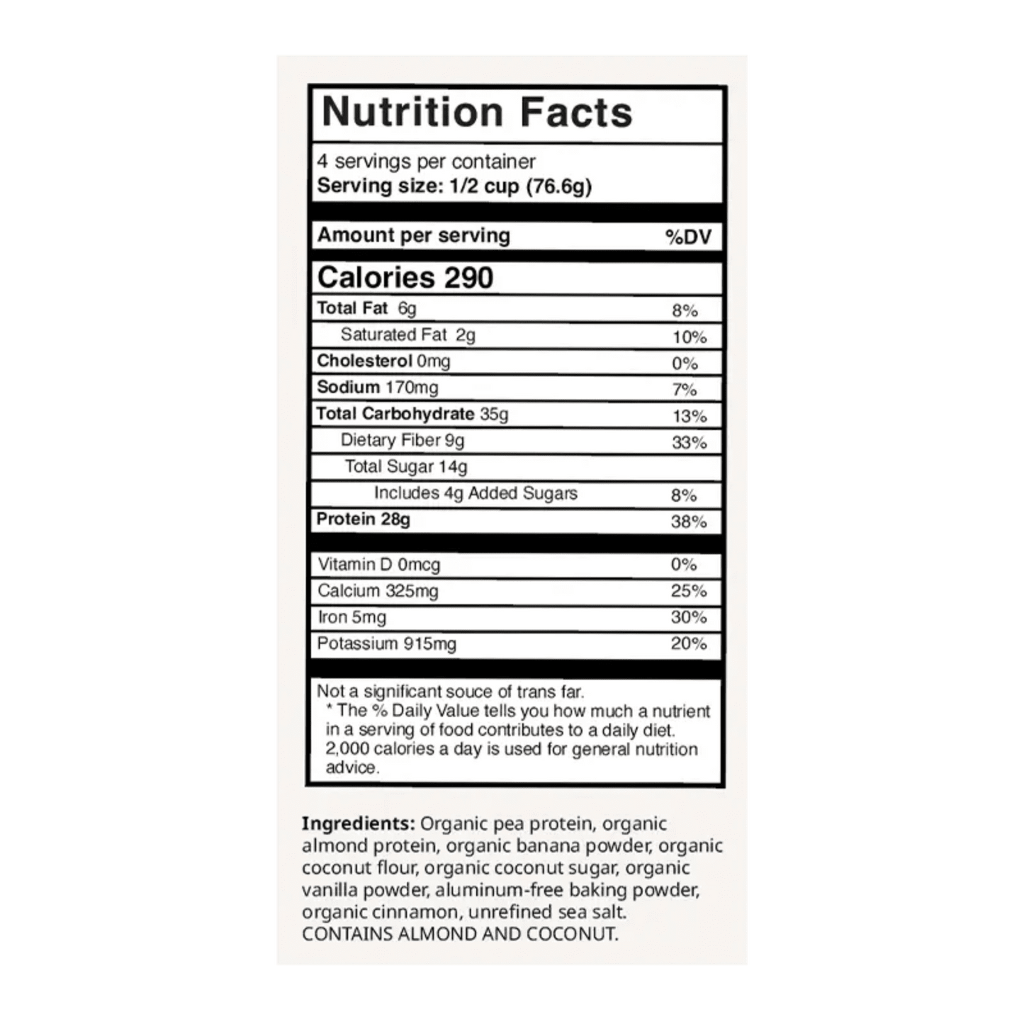 Organic Protein Pancake Mix - Taylor Dukes Wellness