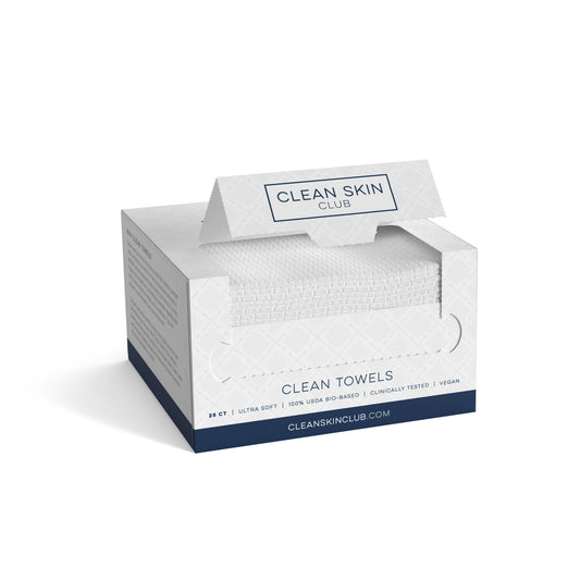 Clean Skin Club - Disposable Face Towels, 25 Count