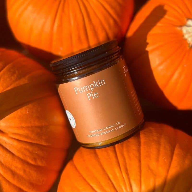 Fontana Candle Co | Pumpkin Pie Beeswax Candle