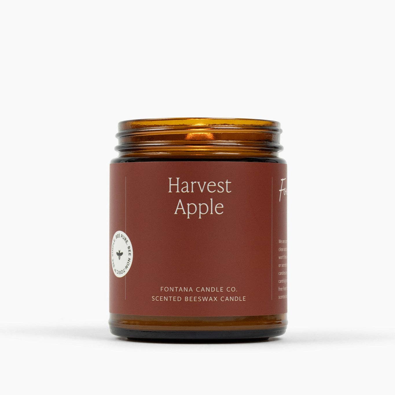 Fontana Candle Co | Harvest Apple Beeswax Candle