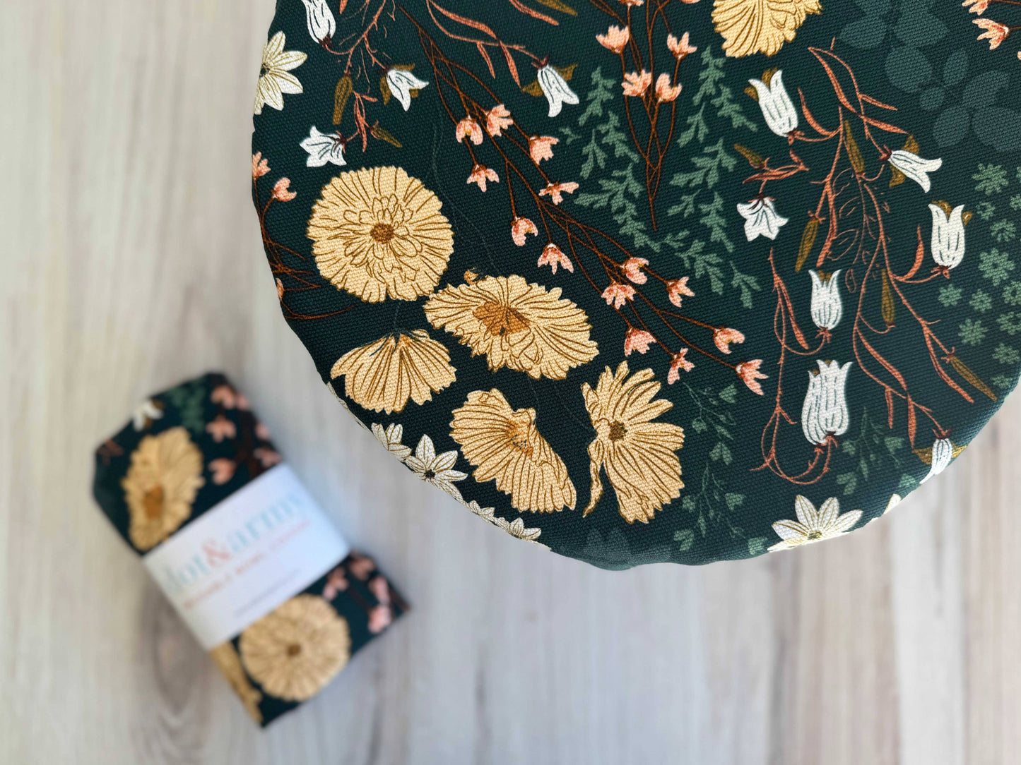 Dot and Army | Enchanted Garden Reusable Bowl Cover