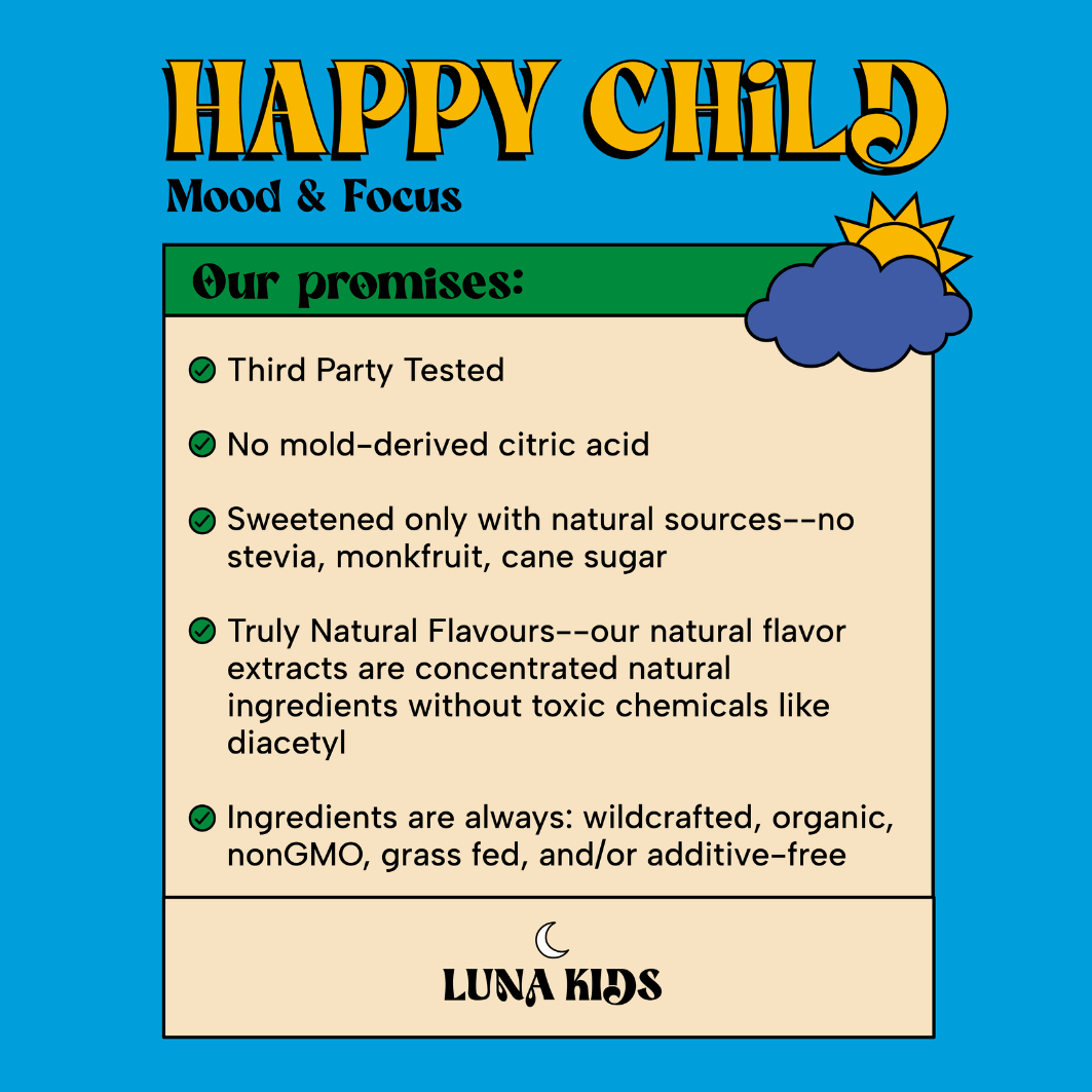 SubLuna | Happy Child: Mood & Brain Gummies