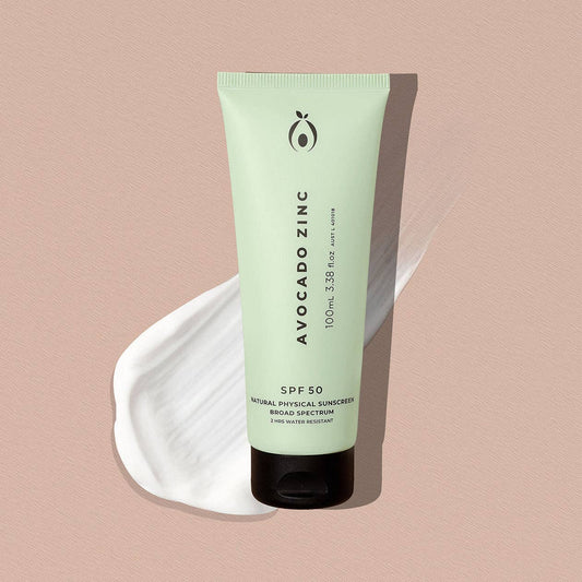 Avocado Zinc | SPF 50 Natural Physical Sunscreen