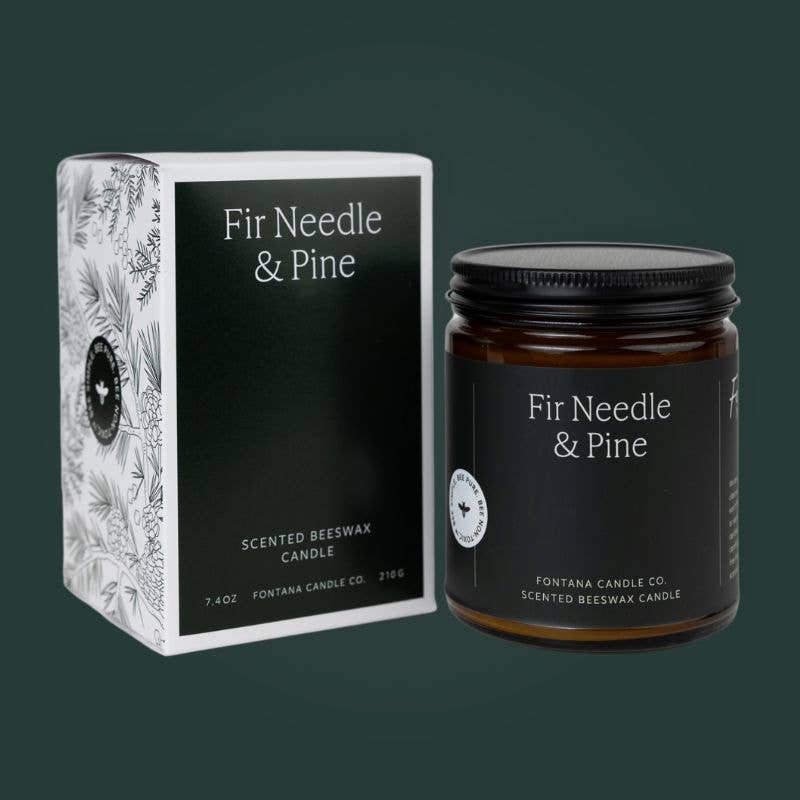 Fontana Candle Co | Fir & Pine Beeswax Candle