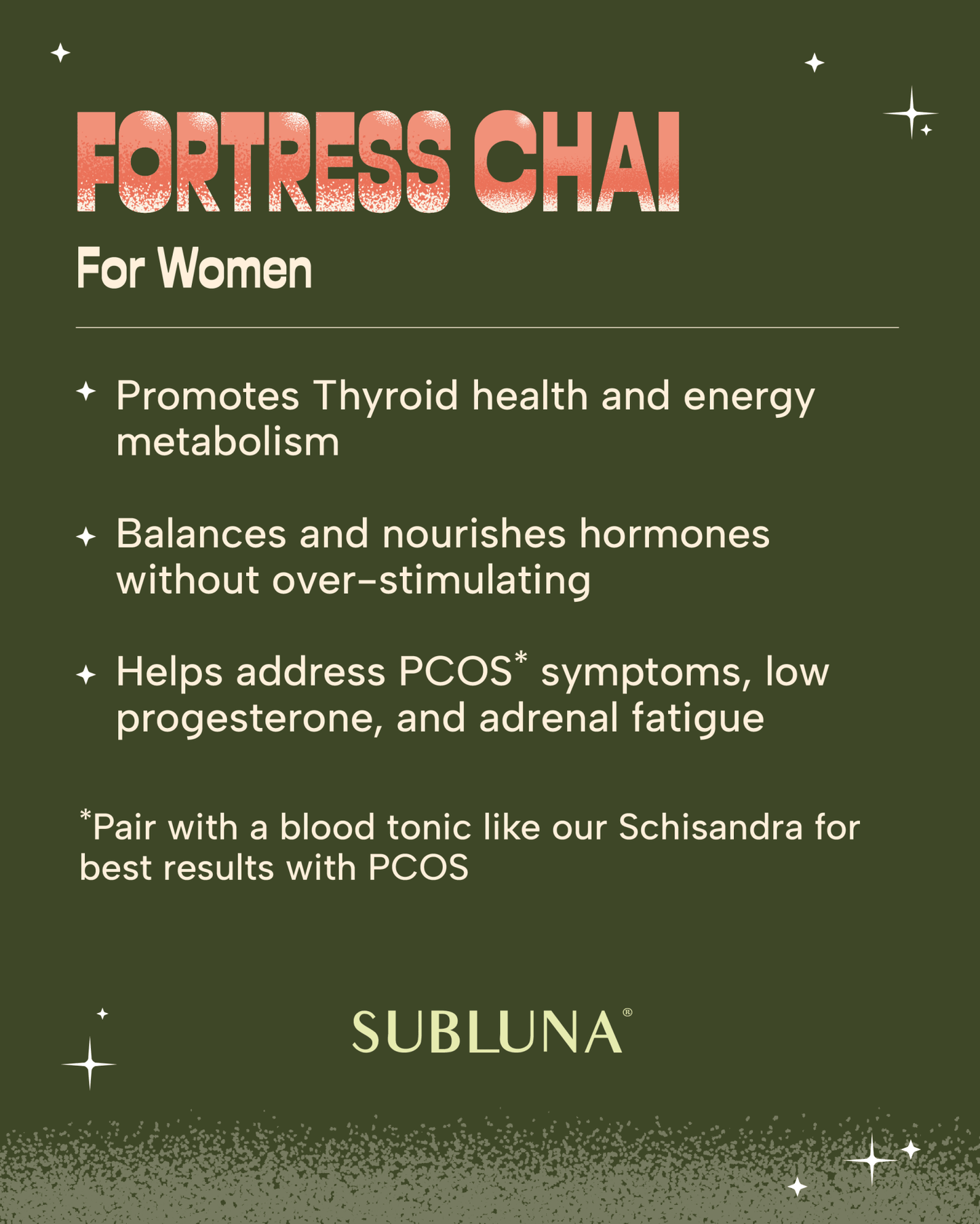 SubLuna | Fortress Chai