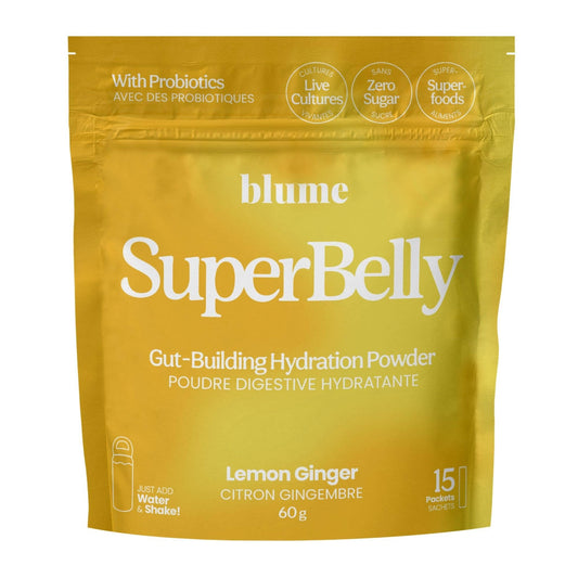 Blume SuperBelly Hydration & Gut Mix | Lemon Ginger