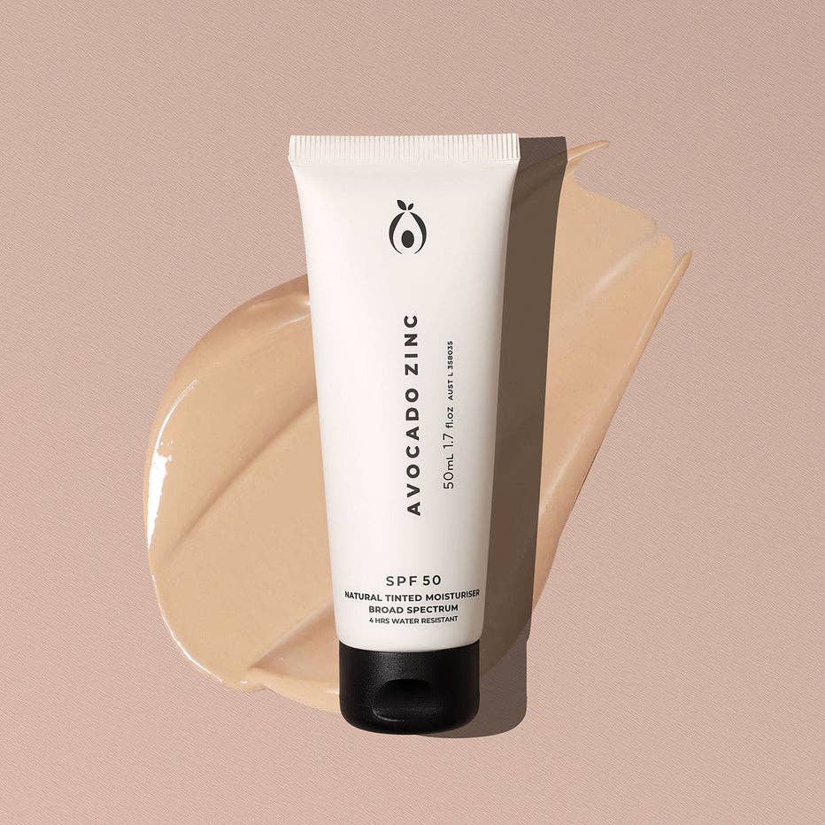 Avocado Zinc | SPF 50 Natural Tinted Moisturizer