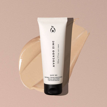 Avocado Zinc | SPF 50 Natural Tinted Moisturizer