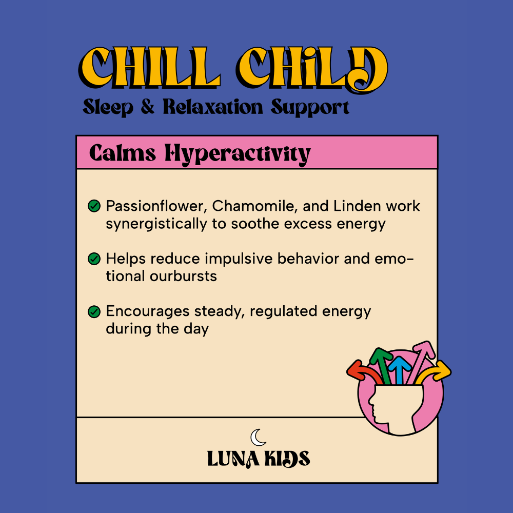 SubLuna | Chill Child: Calm + Sleep Gummy
