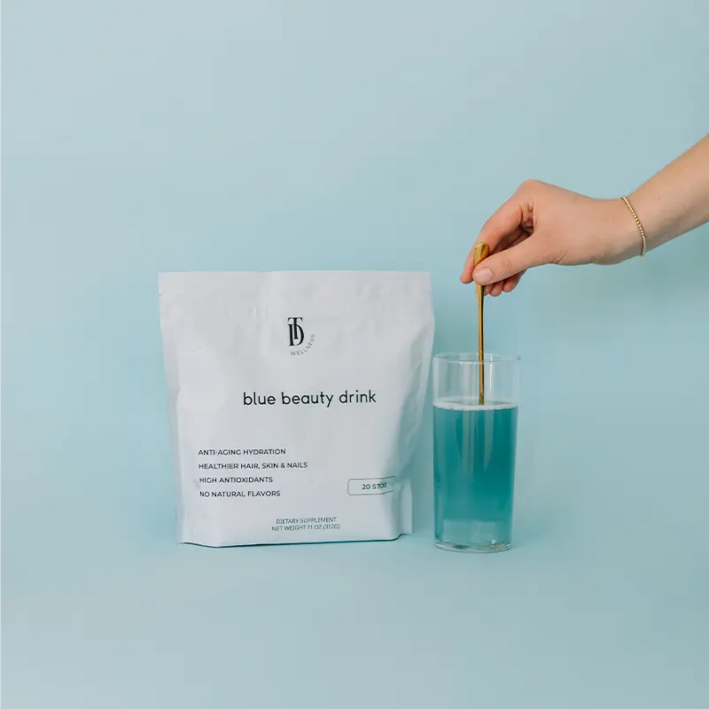Blue Beauty Drink - Taylor Dukes Wellness