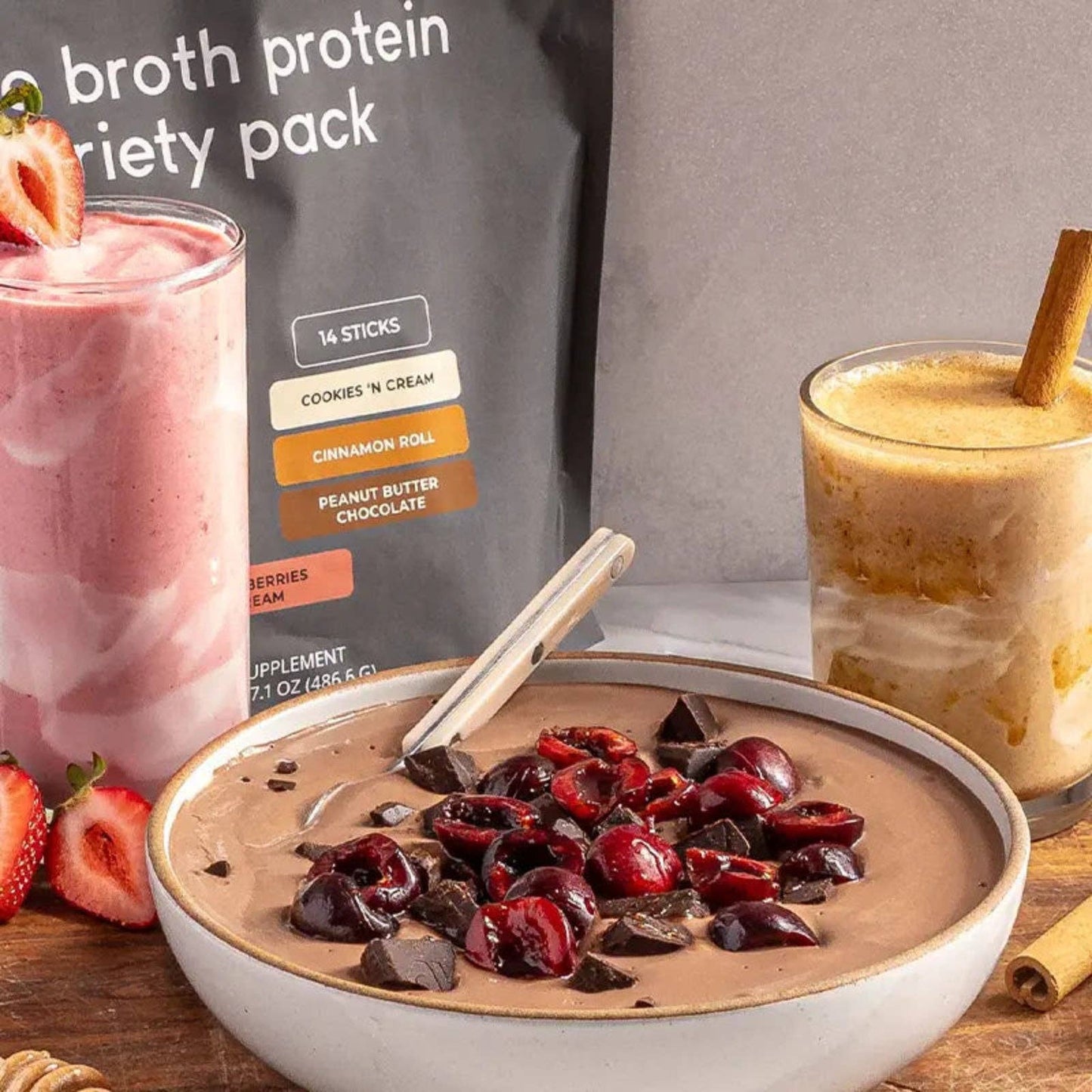 Bone Broth Protein Variety Pack - Taylor Dukes Wellness