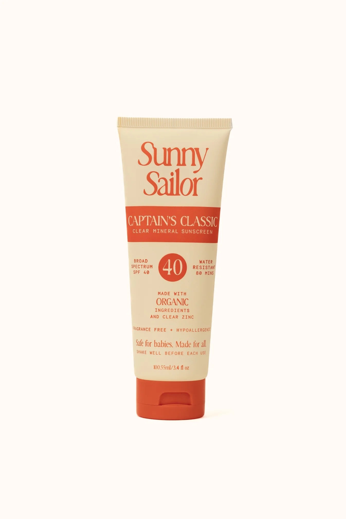 Sunny Sailor | Captain's Classic Clear Mineral Lotion SPF 40